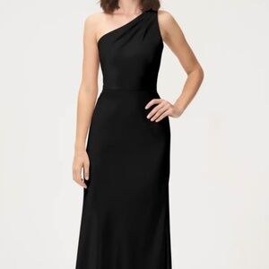 Lena by Jenny Yoo Black Bridesmaids Dress